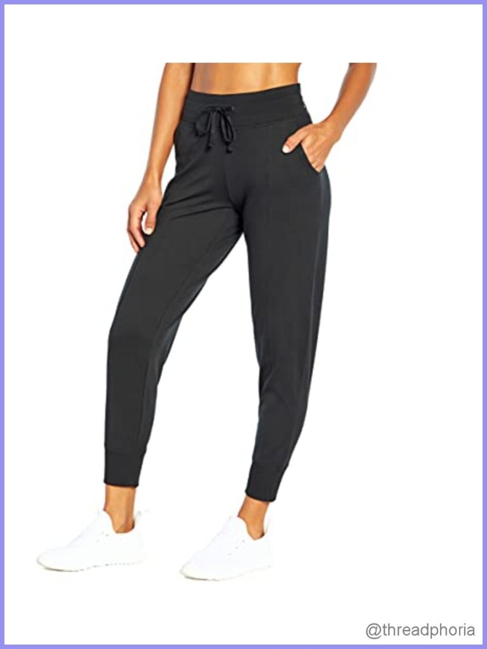 Recycled Polyester Jogger Sweatpants with Pockets